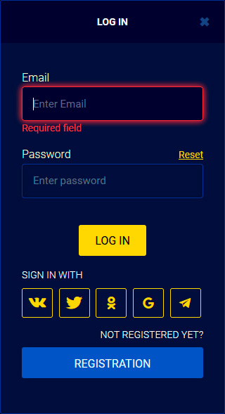 VeryWell Casino Login